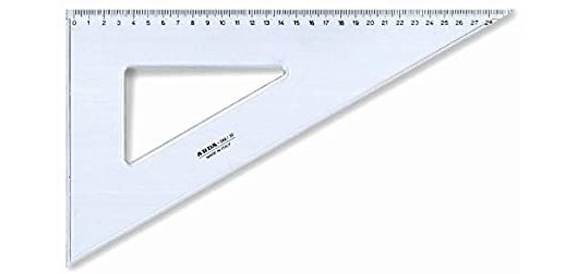 ARDA 18126 righello Righello da scrivania 250 mm Alluminio 1 pz