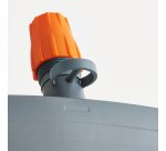 Perfetto 26795 accessorio per lavare Supporto per tergipavimento Grigio, Arancione