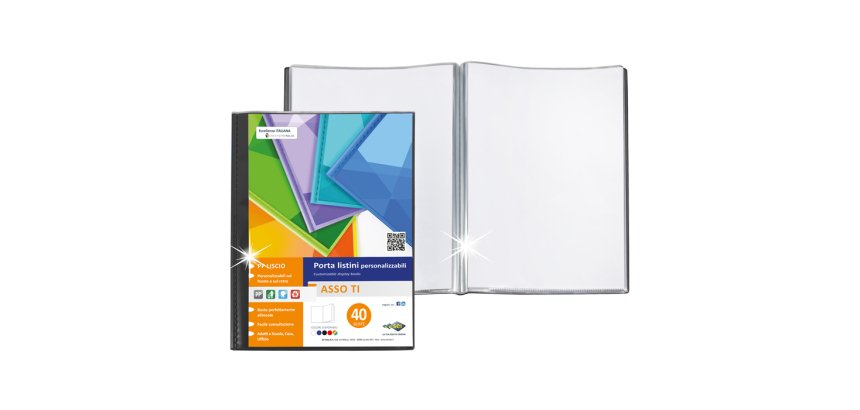 SEI Rota Asso TI portalistino di presentazione 30 tasche 30 fogli A4