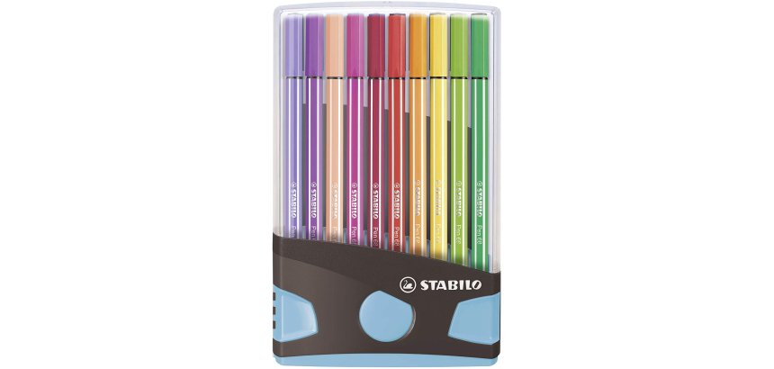 STABILO Pen 68 marcatore Medio Multicolore 20 pz
