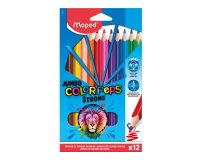 Crayon de couleur triangulaire JUMBO COLOR'PEPS STRONG