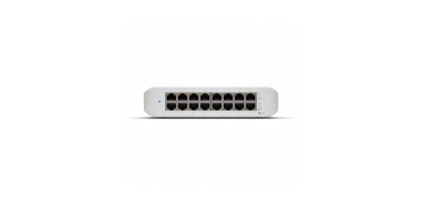 Ubiquiti UniFi Switch Lite 16 PoE L2 Gigabit Ethernet (10/100/1000) Energía sobre Ethernet (PoE) Blanco