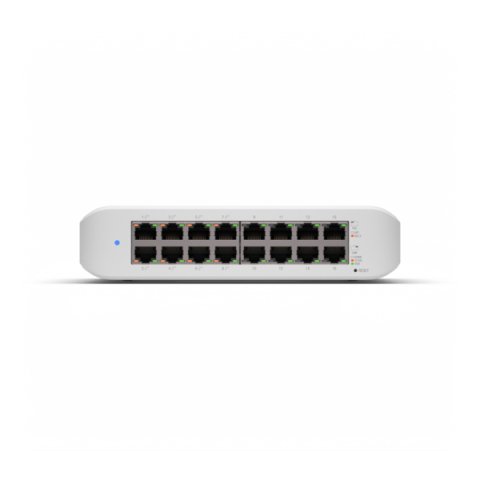 Ubiquiti UniFi Switch Lite 16 PoE L2 Gigabit Ethernet (10/100/1000) Energía sobre Ethernet (PoE) Blanco