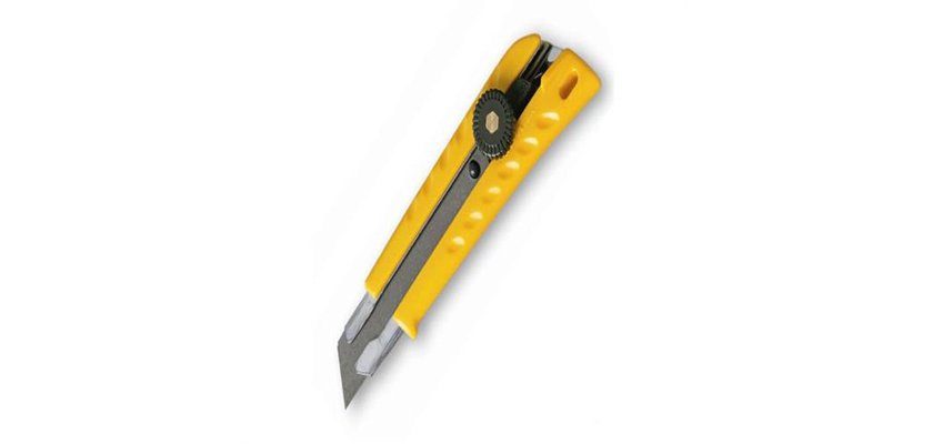 Lebez L1 utility knife Yellow Snap-off blade knife