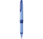Roller à encre Bleu avec pointe aiguille hybride 0,5 mm. Cap-off. Grip ergonomique caoutchouté.