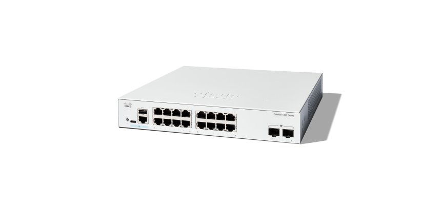 Cisco C1300-16T-2G commutateur réseau Géré L2/L3 Gigabit Ethernet (10/100/1000) Blanc