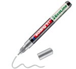 Marqueur edding 51 ecoline peinture base eau pointe      ogive 1/2mm coloris argent