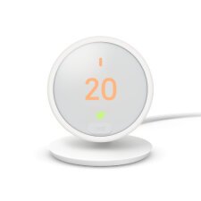 Google Nest E thermostat WLAN Blanc