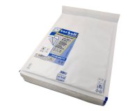 Busta imbottita Sacboll - K (37 x 55 cm) - carta - bianco - Blasetti - conf. 10 pezzi