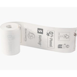 Bobines terminaux bancaires Exacompta 40762E - l 57 mm x L 9 m, Ø 30 mm - 1 pli(s) - paquet de 120