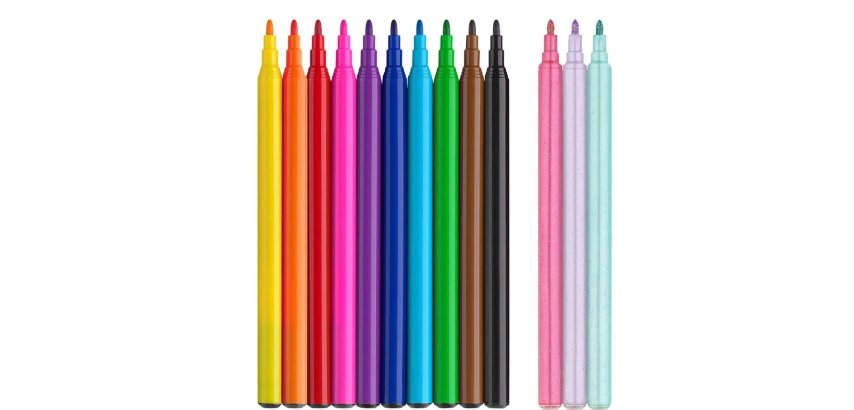 Faber-Castell 554213 marker 13 pc(s) Assorted colours