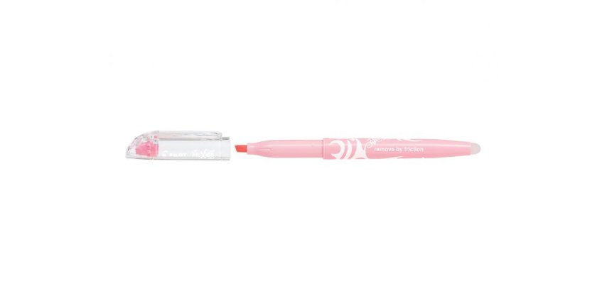 Surligneur pilot frixion light natural effacable       pointe moyenne biseautee      coloris corail