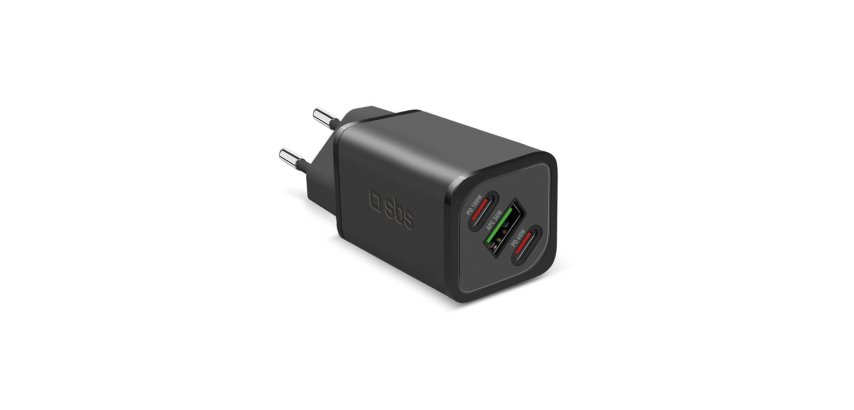 SBS Chargeur secteur GaN 100W Power Delivery