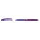 Stylo Roller FriXion Point, pointe hi-tec fine, s'efface à la gomme en bout de stylo,coloris Violet