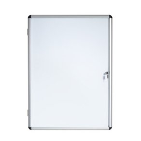 Vitrine d'affichage intérieur Earth magnétique, 6 feuilles, cadre en aluminium L72 x H67,4 cm