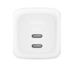 Belkin WCH020KQ2MWH-B6 chargeur d'appareils mobiles Universel Blanc Secteur Charge rapide Intérieure