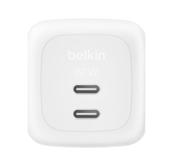 Belkin WCH020KQWH mobile device charger Universal White Wall Fast Charging Indoor