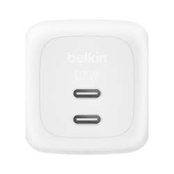 Belkin WCH020KQWH chargeur d'appareils mobiles Universel Blanc Secteur Charge rapide Intérieure