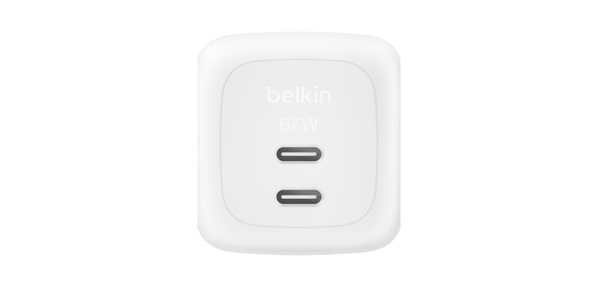 Belkin WCH020KQWH mobile device charger Universal White Wall Fast Charging Indoor