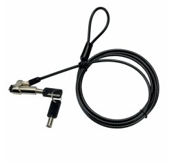 MCL MJ1A99AZZZ8LENAN6 câble antivol Noir 1,8 m