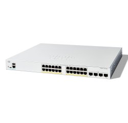 Cisco C1200-24FP-4G commutateur réseau Géré L2/L3 Gigabit Ethernet (10/100/1000) Blanc