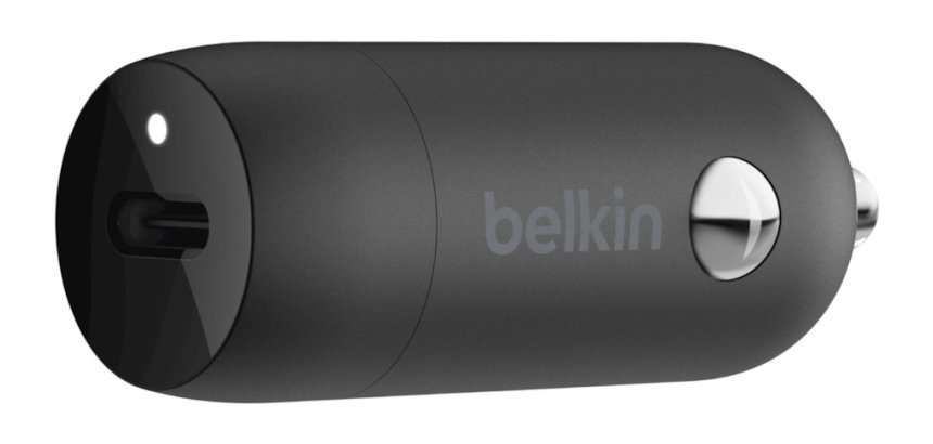 Cargador para coche belkin cca003btbk usb-c pd 20w boost charge color negro