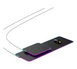 Steelseries QcK Prism Cloth XL Tappetino per mouse per gioco da computer Nero