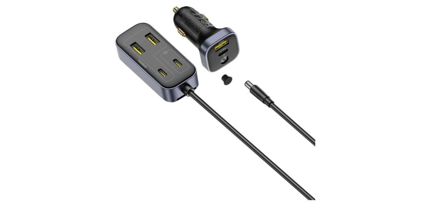 Baseus BackseatPal L1 Universal Negro Encendedor de cigarrillos Auto