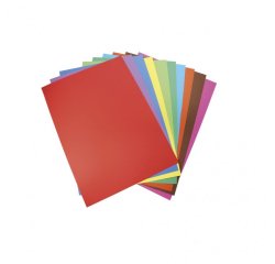 CARTA, Paquet de 100 feuilles 210g/m² au format 21x29,7cm - Assortiment