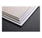 Carton Mi-fin 1,8mm 10F 50x65cm 1200g - Blanc et gris
