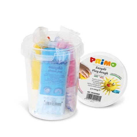 Primo 291ED300GF pottery/modelling compound Modeling dough 100 g Multicolour 3 pc(s)