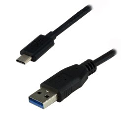 MCL USB 3.1 Type-C / USB 3.0 Type-A 1 m câble USB USB 3.2 Gen 1 (3.1 Gen 1) USB C USB A Noir