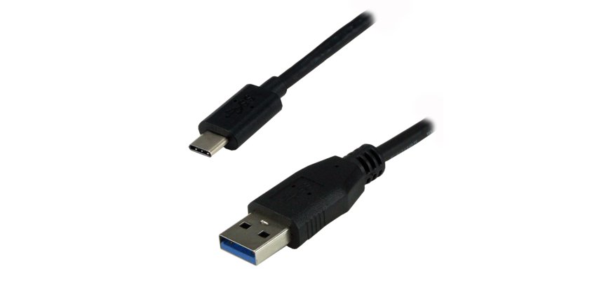 MCL  câble  Type-C / Type-A 1 m noir