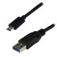 MCL USB 3.1 Type-C / USB 3.0 Type-A 1 m câble USB USB 3.2 Gen 1 (3.1 Gen 1) USB C USB A Noir
