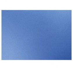 PAPIER COULEUR RECYLÉ, Paquet de 25 feuilles 120g/m2 sous/film au format 50x65cm - Bleu France