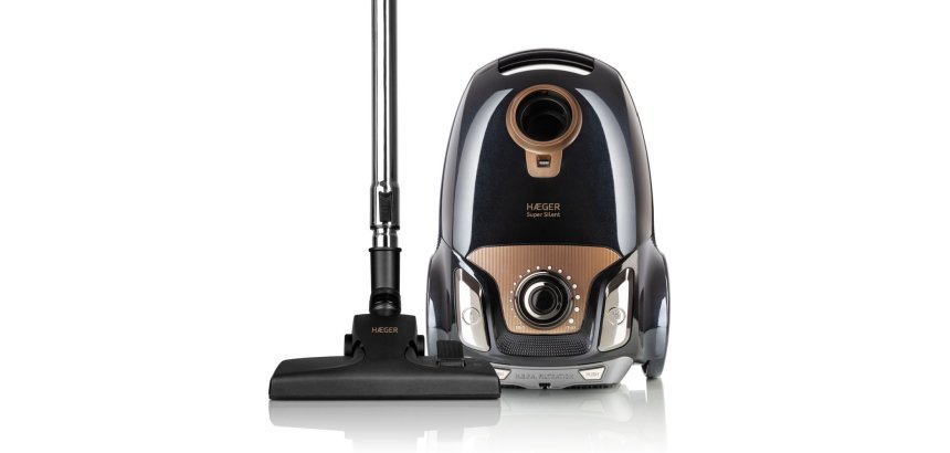 Haeger VC-75B.039A aspiradora 4 L Aspiradora cilíndrica Secar 750 W Bolsa para el polvo