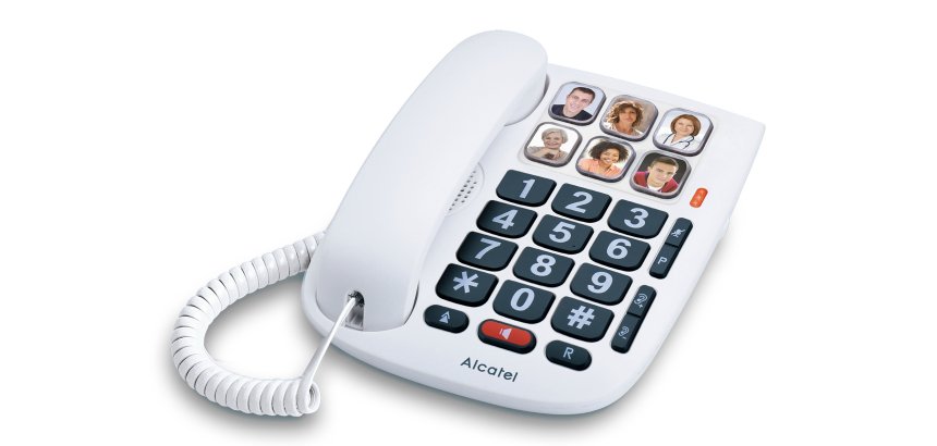 Alcatel TMAX 10 Analog telephone White