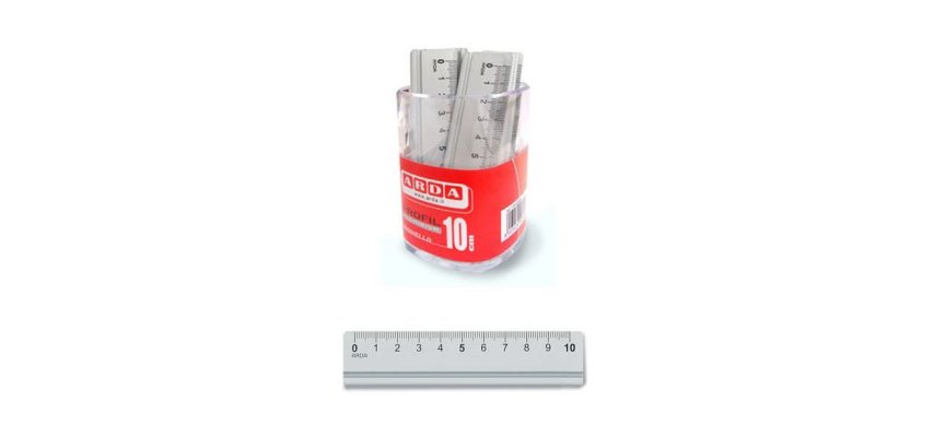 ARDA 17910BAR ruler set 15 pc(s) Aluminium