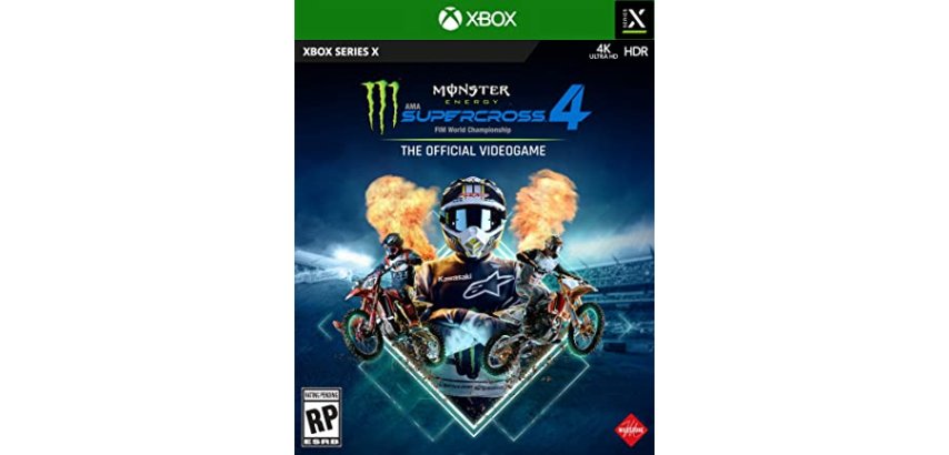 PLAION Monster Energy Supercross 4 Standard Inglese, ITA Xbox Series X