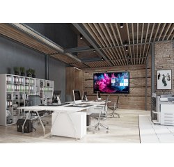 Avocor AVH-8620 lavagna interattiva 2,18 m (86") 3840 x 2160 Pixel Touch screen Acciaio spazzolato