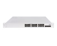 Cisco Meraki MS150-24P-4G commutateur réseau Géré L2/L3 Gigabit Ethernet (10/100/1000) Connexion Ethernet, supportant l'alimentation via ce port (PoE) 1U Gris