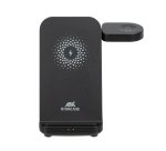 Rivacase VA4916 mobile device charger Smartwatch, Headset, Smartphone Black USB Wireless charging Indoor