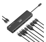 Port Designs PORT Connect 901906V2EU station d'accueil Avec fil USB 3.2 Gen 2 (3.1 Gen 2) Type-C Noir