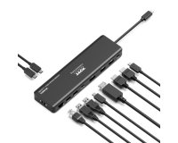 Port Designs PORT Connect 901906V2EU station d'accueil Avec fil USB 3.2 Gen 2 (3.1 Gen 2) Type-C Noir