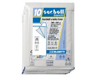 Busta imbottita Sacboll - D (20 X 32 cm) - carta - bianco - Blasetti - conf. 10 pezzi