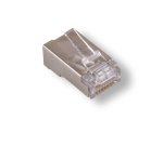 MCL RJ-45B6U-100 connecteur de fils RJ-45 Argent