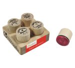 Collection Maîtresse, tampon appréciations textes - Marron