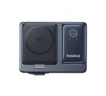 Baseus Nomos Universal Negro Corriente alterna Cargador inalámbrico Carga rápida Interior