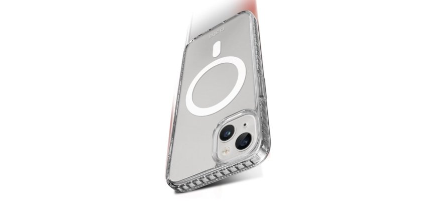 SBS Etui support Coque Extreme 3 Mag iPhone 15 Plus, transparent