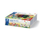 Crayon wopex staedtler noris colour 185 ultra-résistant coloris assortis coffret école 144 unités
